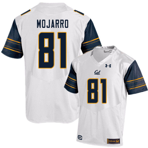 Men #81 Elijah Mojarro Cal Bears UA College Football Jerseys Sale-White